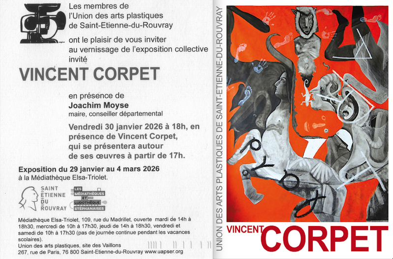 �Vincent Corpet� invit�